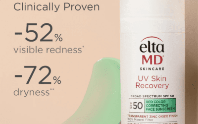 New In: EltaMD UV Recovery Red Color Correcting Green Tint SPF 50