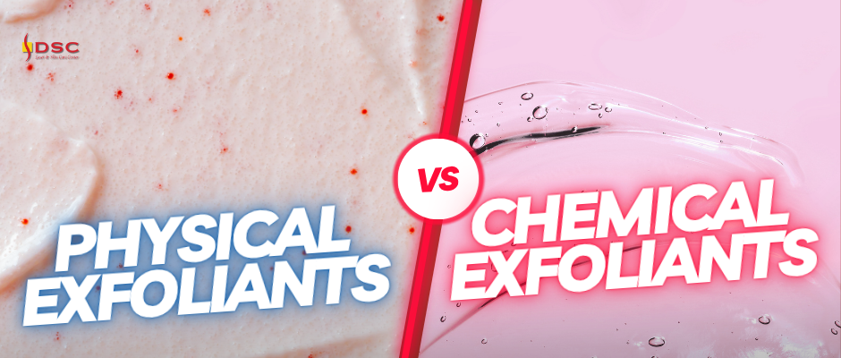 Chemical vs Physical Exfoliants