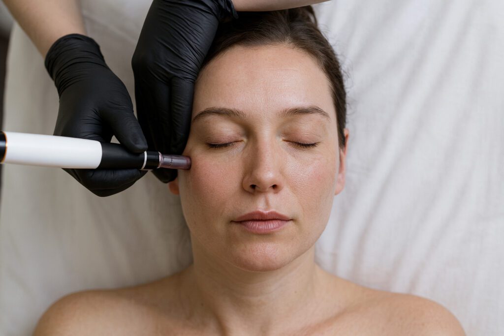 Genius RF Microneedling – Tightening plus texture improvement