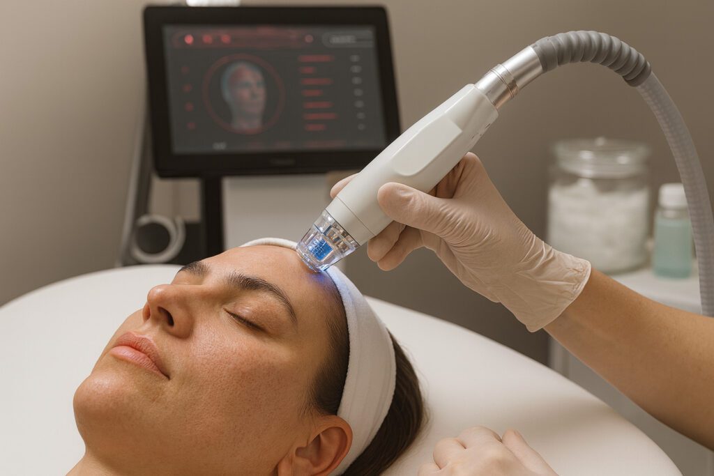 Secret RF Lift – Fractional RF for delicate, crepey areas