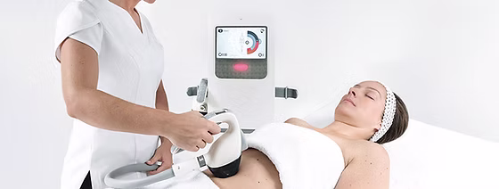 velashape III being performed on abdomen