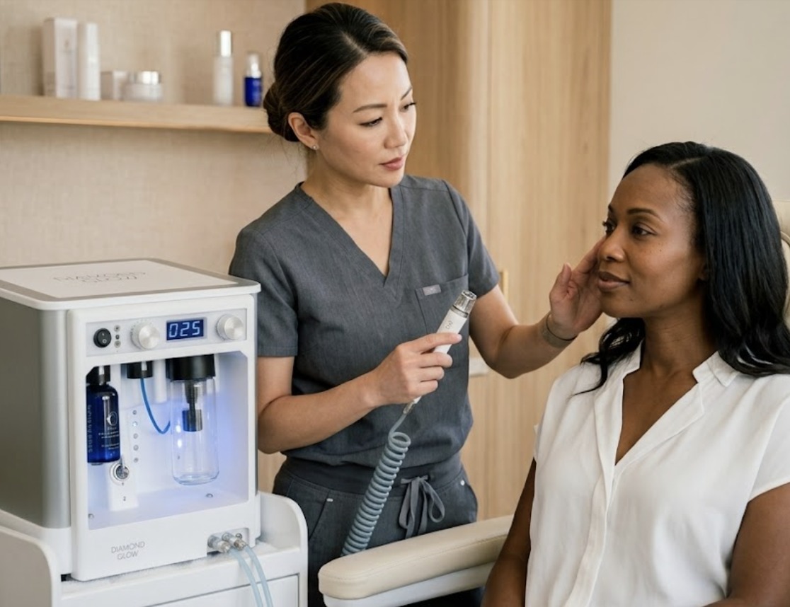 How DSC Plans DiamondGlow Facials for LA Patients